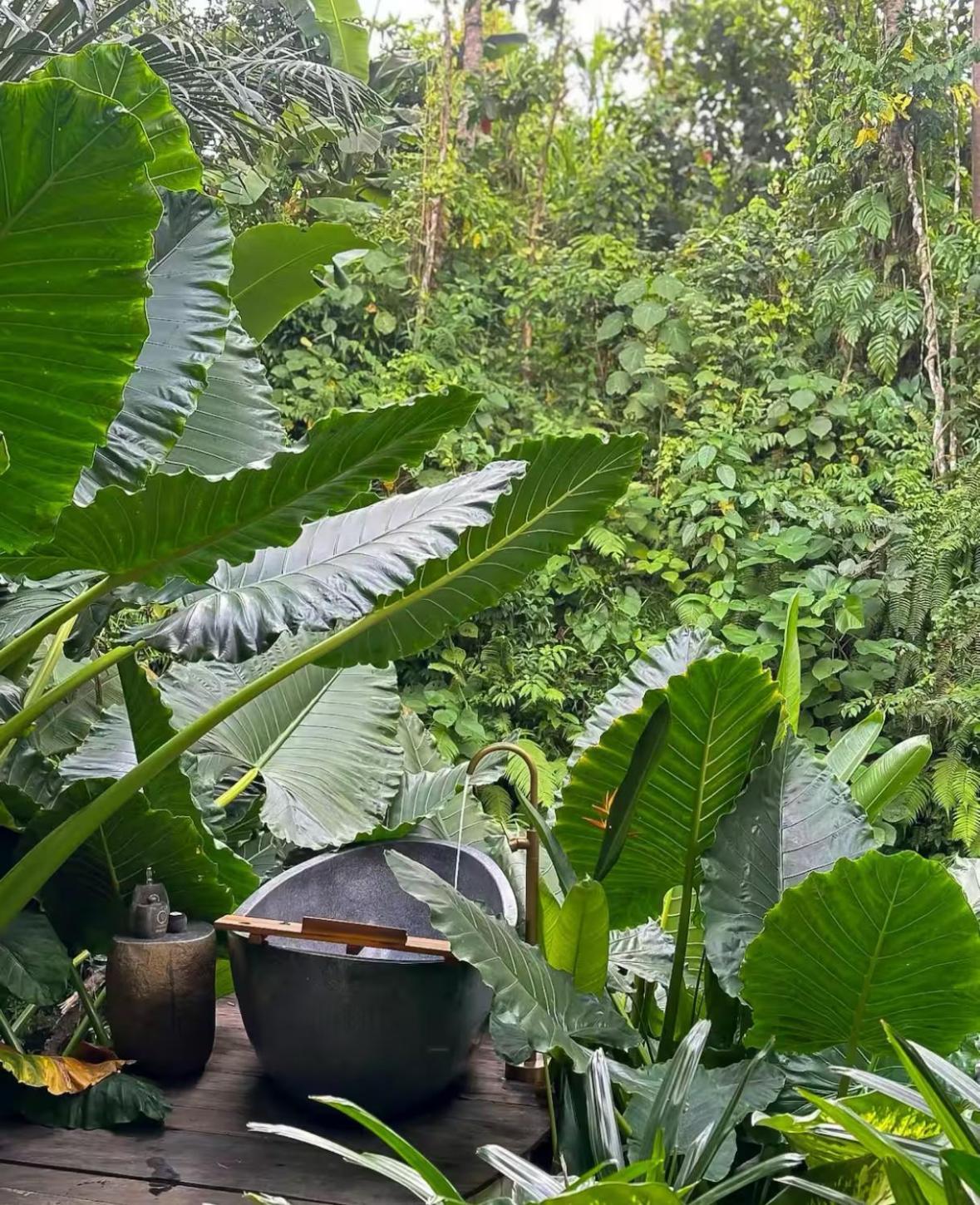 Wahem Eco Bamboo - Magical Bamboo House Ubud Bali Villa Exterior foto