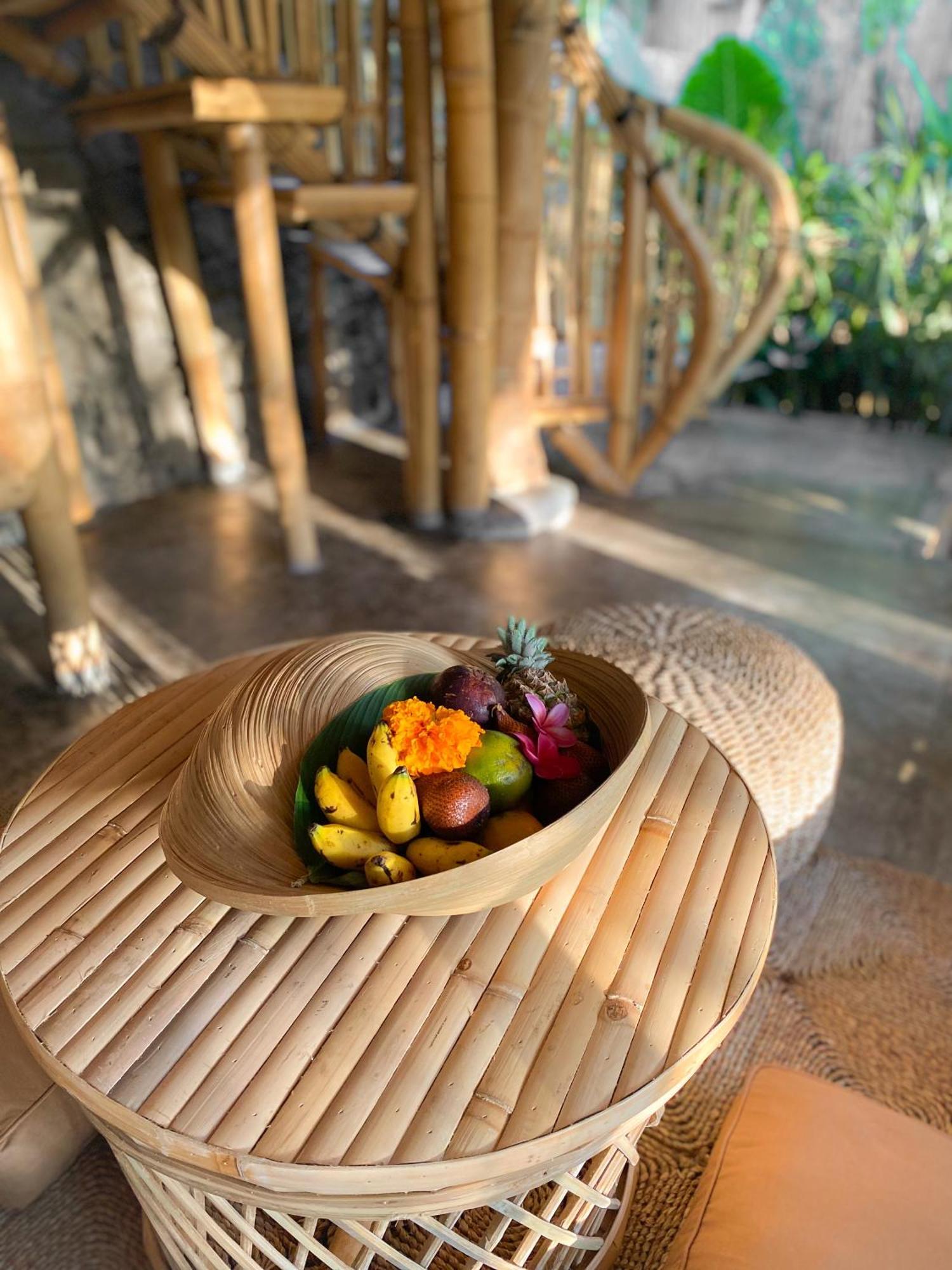Wahem Eco Bamboo - Magical Bamboo House Ubud Bali Villa Exterior foto