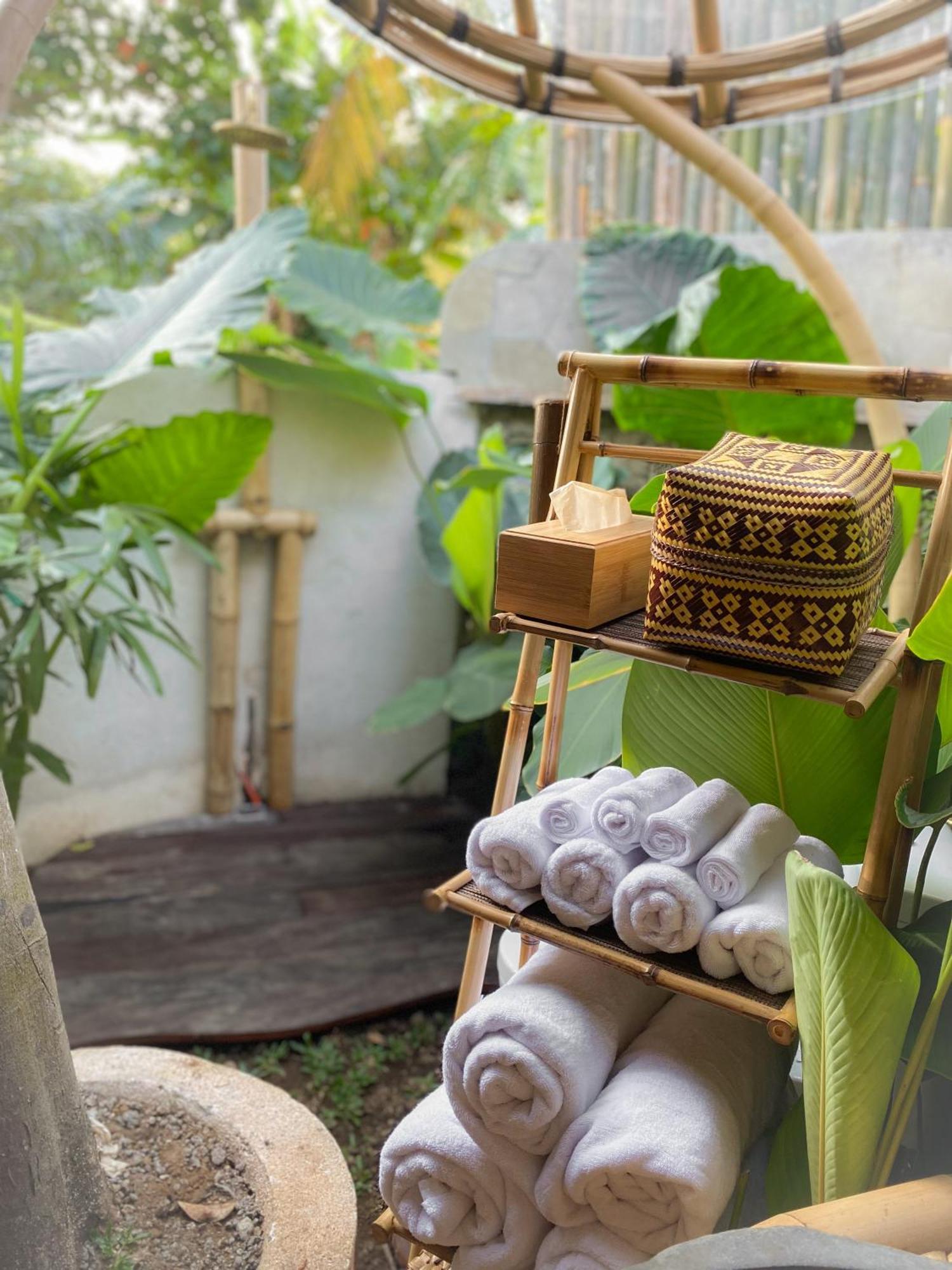 Wahem Eco Bamboo - Magical Bamboo House Ubud Bali Villa Exterior foto
