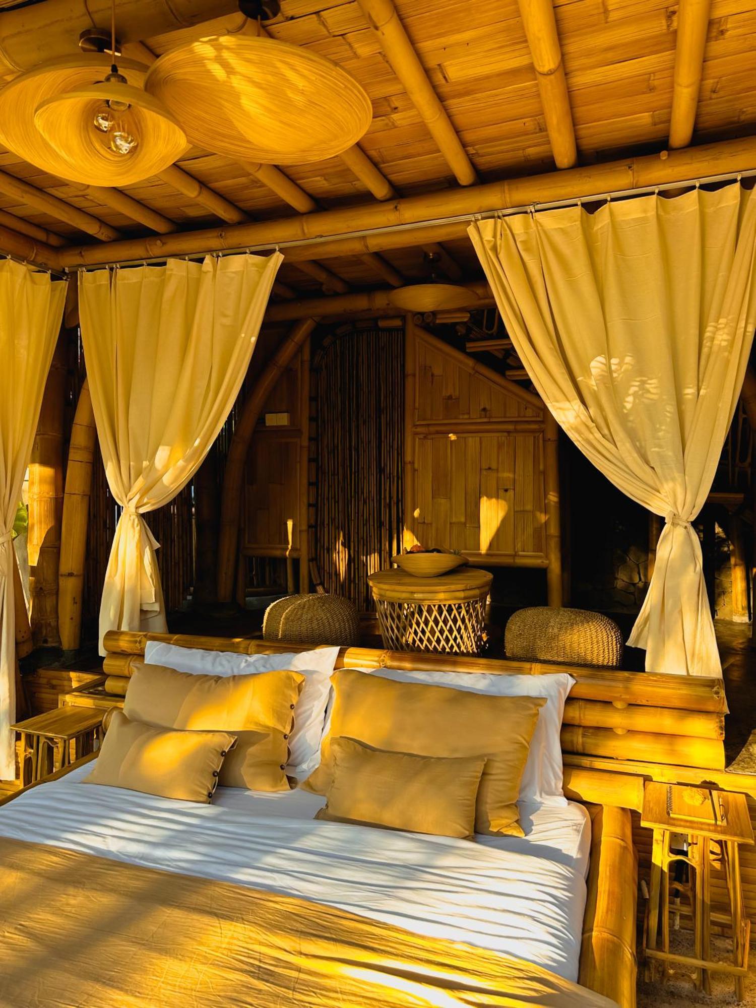 Wahem Eco Bamboo - Magical Bamboo House Ubud Bali Villa Exterior foto